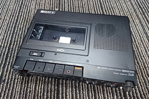 SONY　ポータブルカセットコーダー　TC-D5